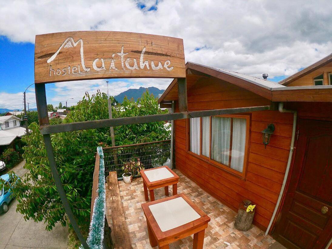 Hostal Maitahue Pucón Dış mekan fotoğraf